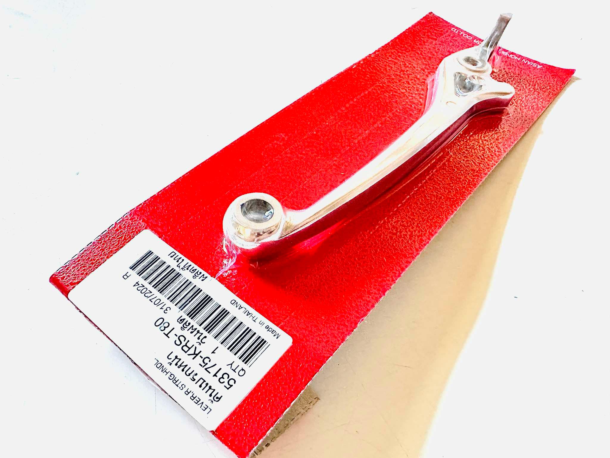 มือเบรคเวฟ110 i wave 110 i รุ่นดิสเบรค ปี2019 สีชุบ รอ