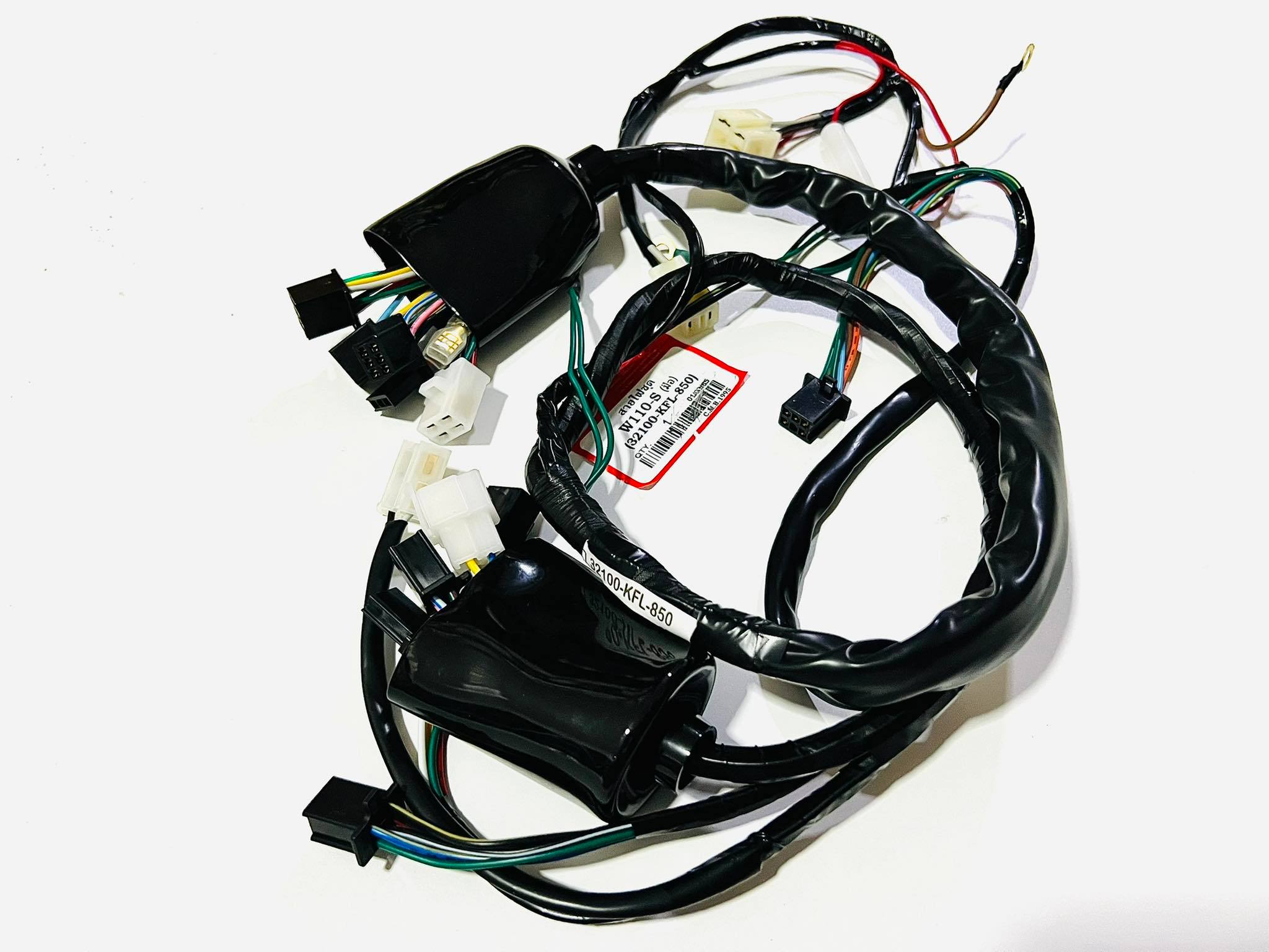 ชุดสายไฟเวฟ110s wave110s สตาร์ทมือ ตรงรุ่น นบ.