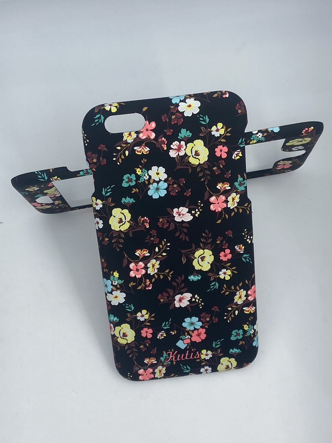 เคสคูทิส(Kutis)เคสไอโฟน6พลัส,6Sพลัส(ลายดอกไม้หลากสี)มาใหม่ เคสประกบหน้า-หลัง เคสเรืองแสง เคสลายวินเทจ ร้านSuperhero Klongthom