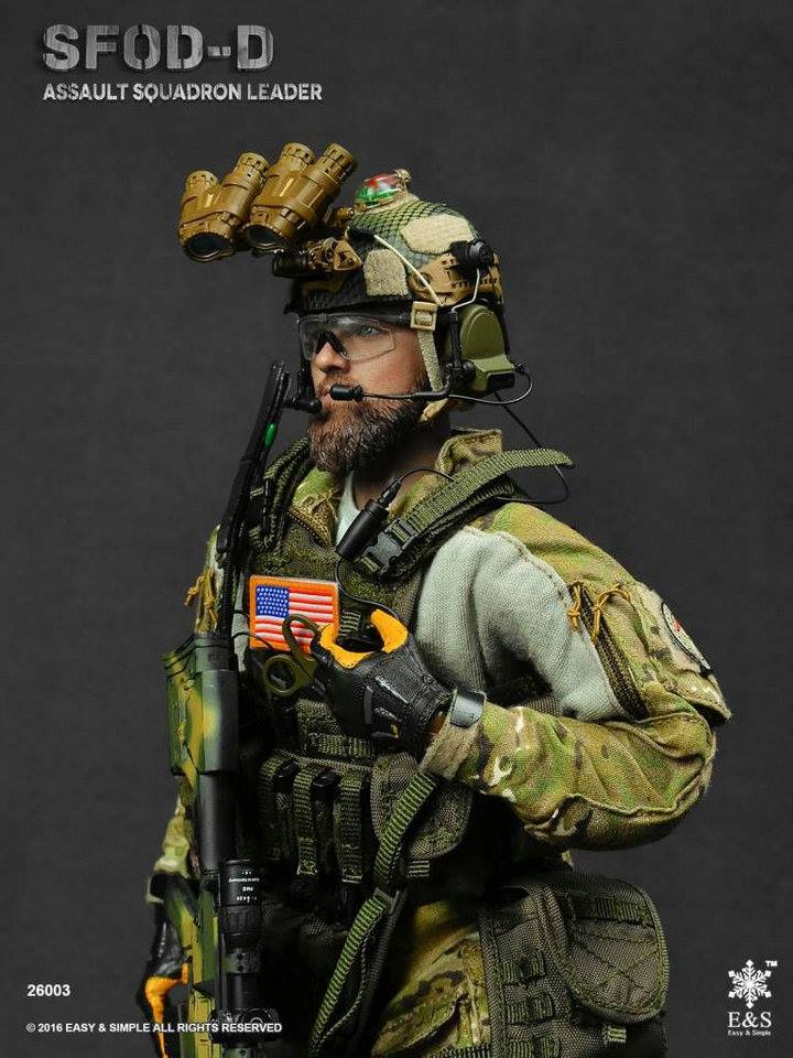 Easy & Simple 26003 SFOD-D Assault Squadron Leader