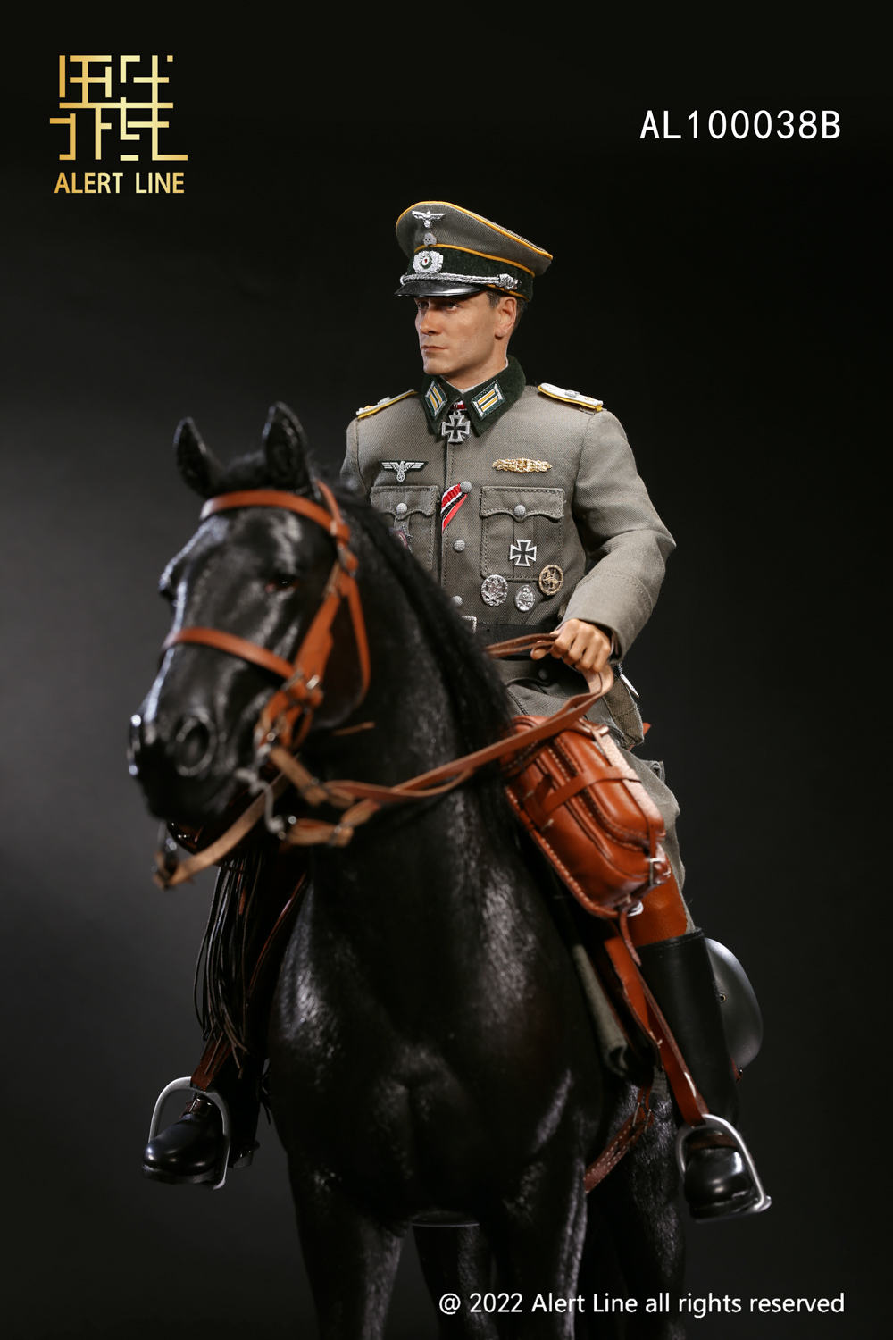 Alert Line AL100038 1/6 WWII German Battle Steed