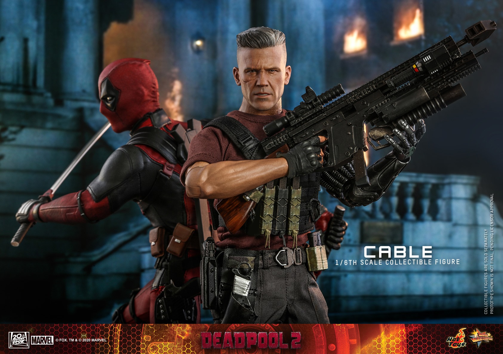 Hot Toys MMS583 1/6 Deadpool 2 - Cable (Special Edition Bonus)