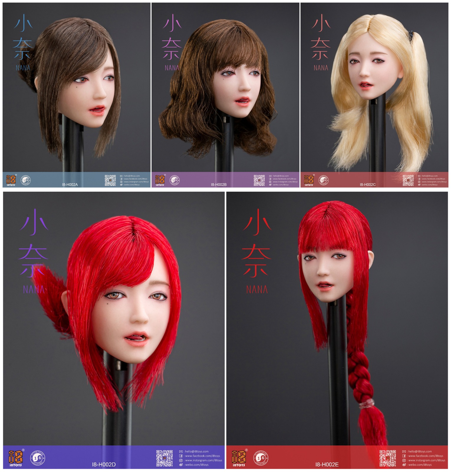 I8TOYS I8-H002 1/6 NANA Headsculpt
