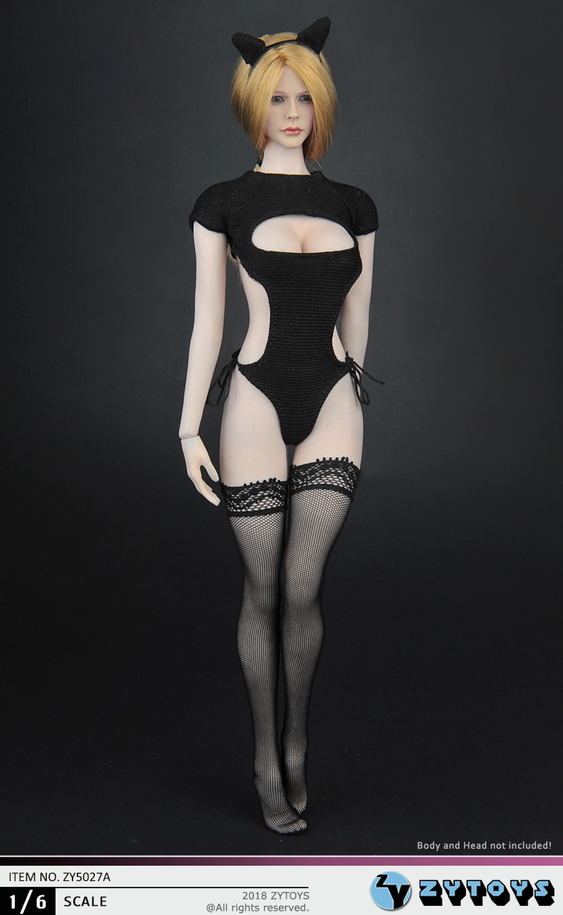 ZY Toys ZY5027 1/6 Sexy cat girl open chest