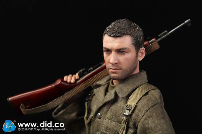 DID A80129 WWII US Army 77th Infantry Division - Captain Sam