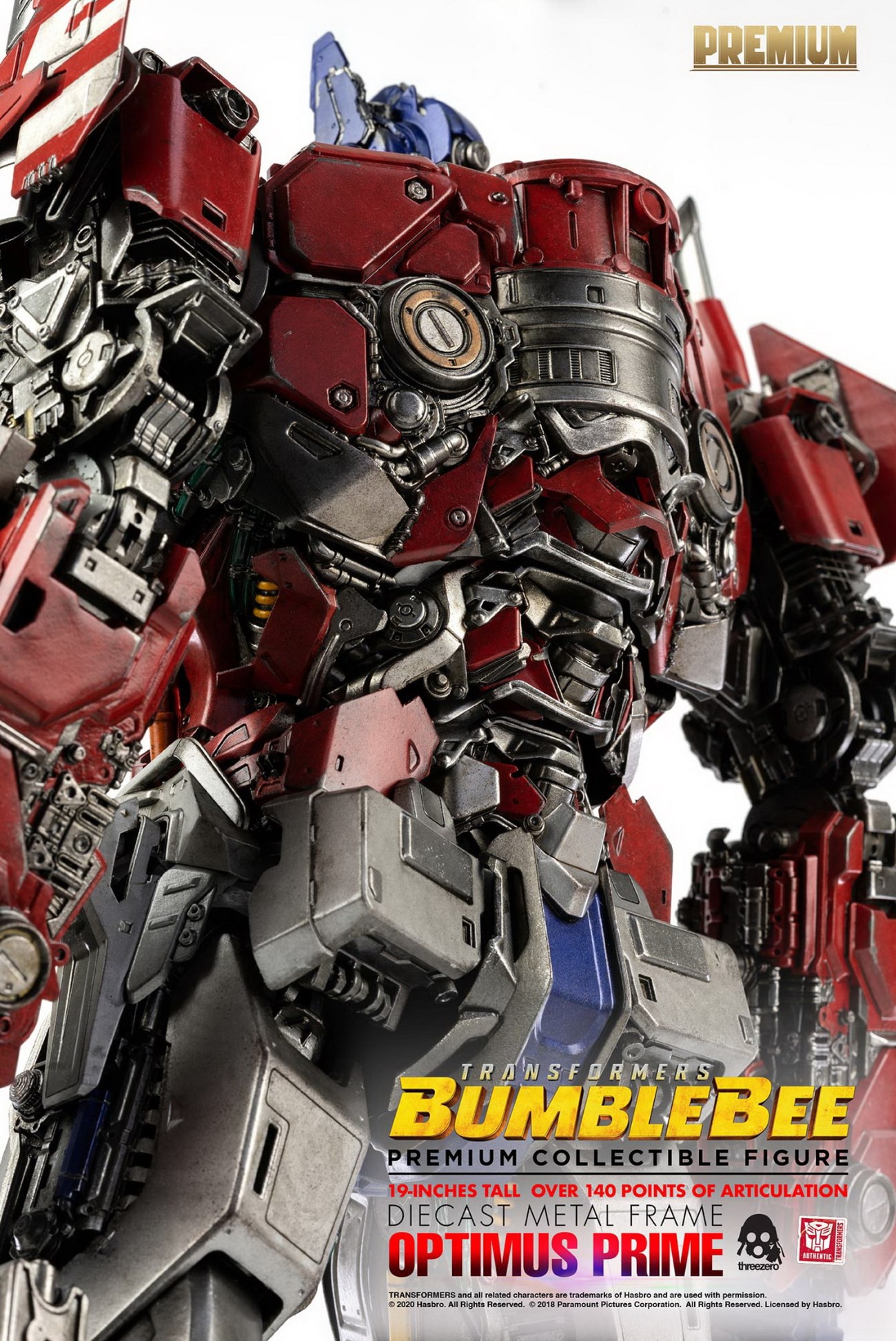 threezero 3Z0162 Transformers: BumbleBee - PREMIUM Optimus Prime