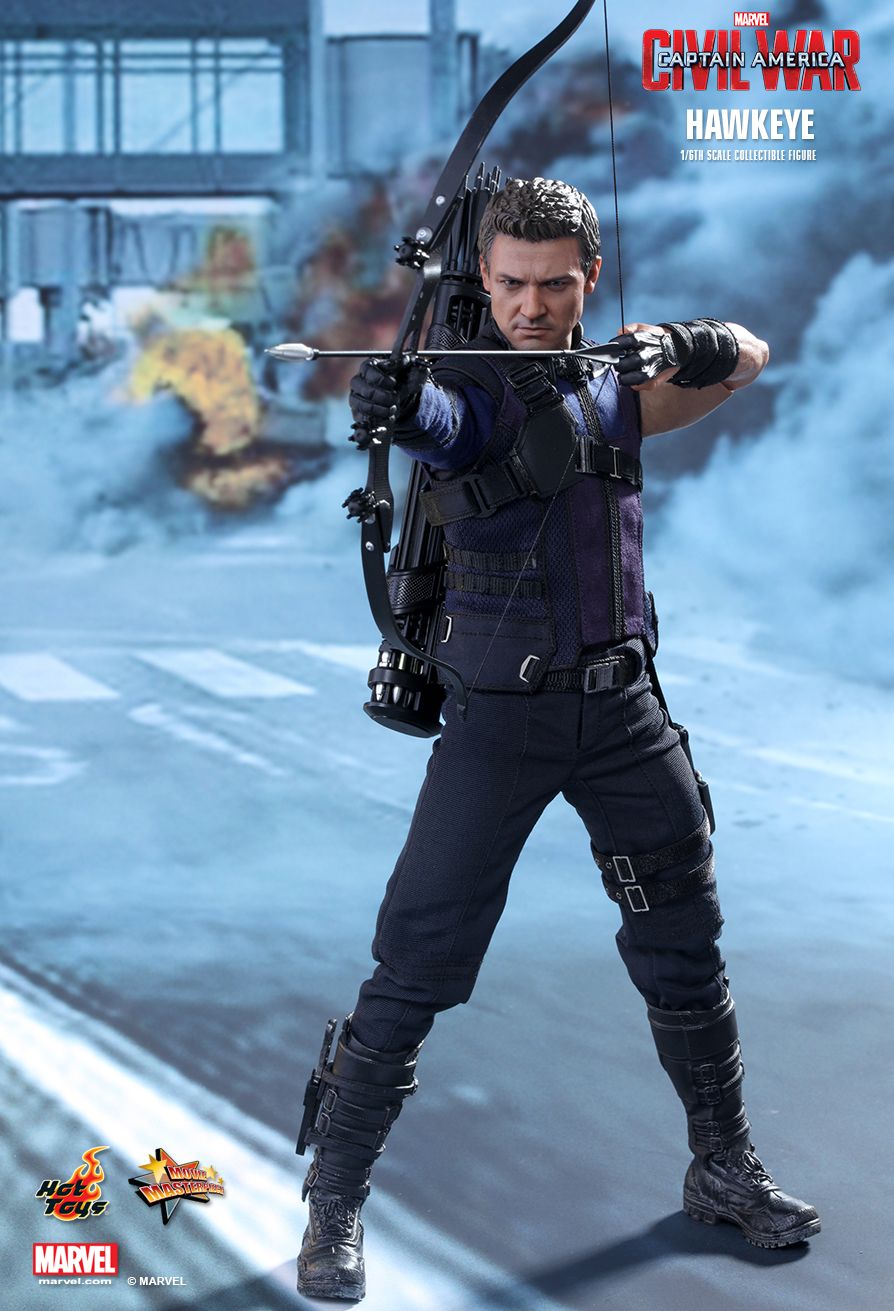 Hot Toys MMS358 CAPTAIN AMERICA: CIVIL WAR - HAWKEYE