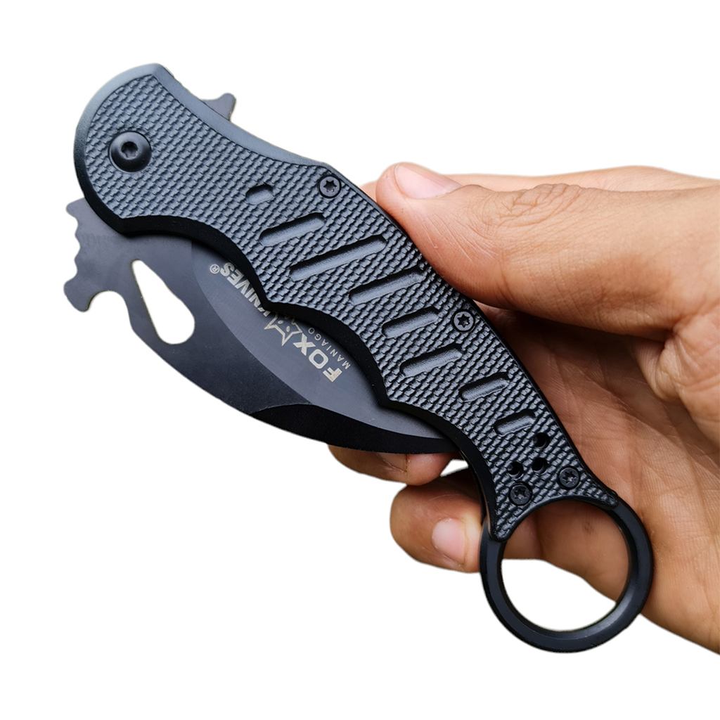 มีดพับ มีดคารัมบิต FOX KNIVES FX-478 Karambit Knives ขนาด 7.8 นิ้ว (19.7 ซม.)