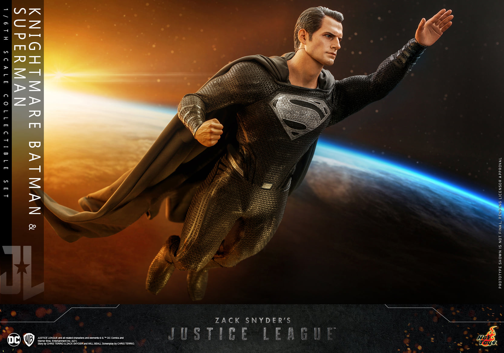 Hot Toys TMS038 1/6 Zack Snyder's Justice League - Knightmare Batman and Superman