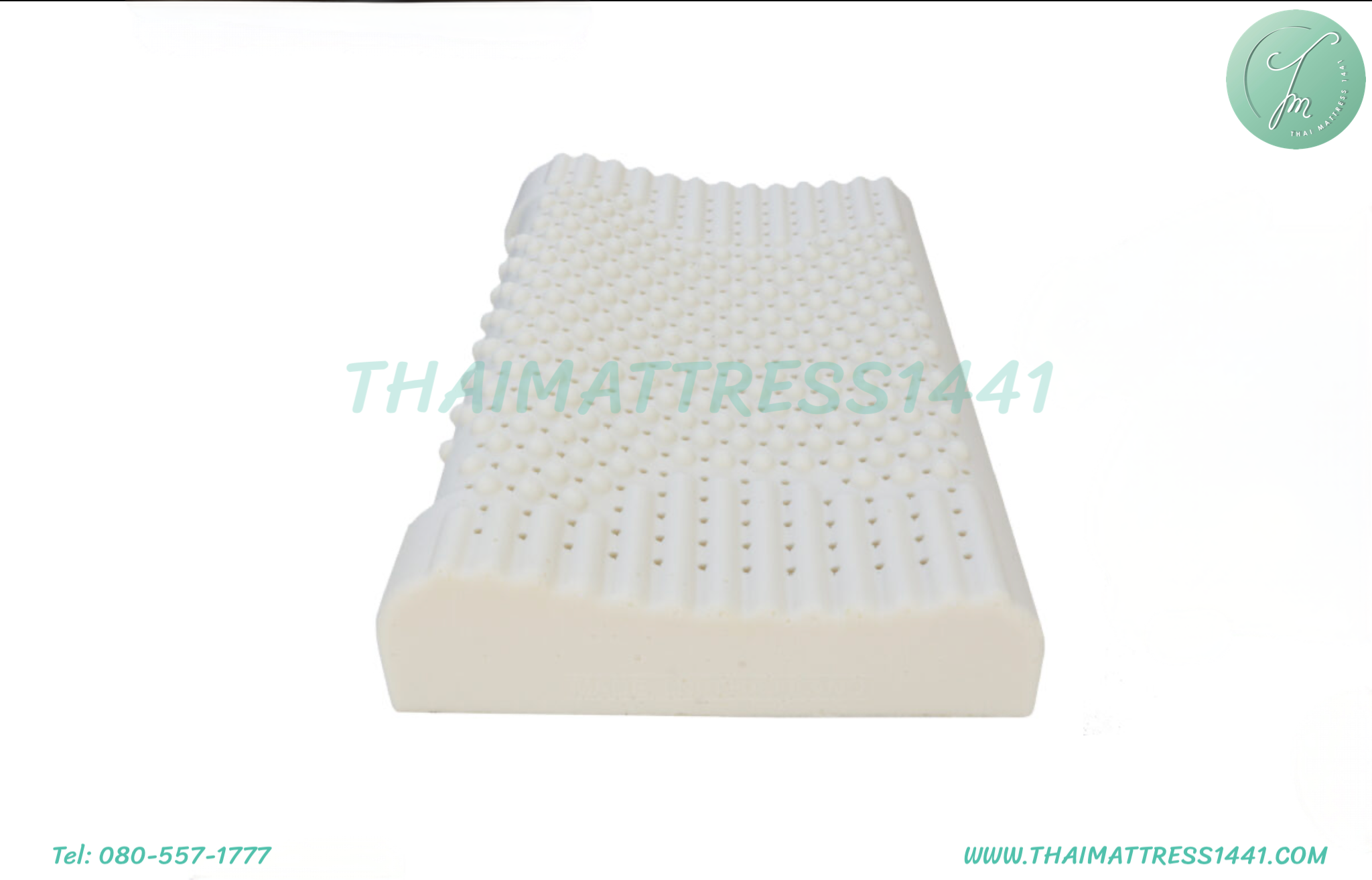 หมอนยางพาราเพื่อการบำบัด Contour Latex Pillow และ Contour Massage Latex Pillow