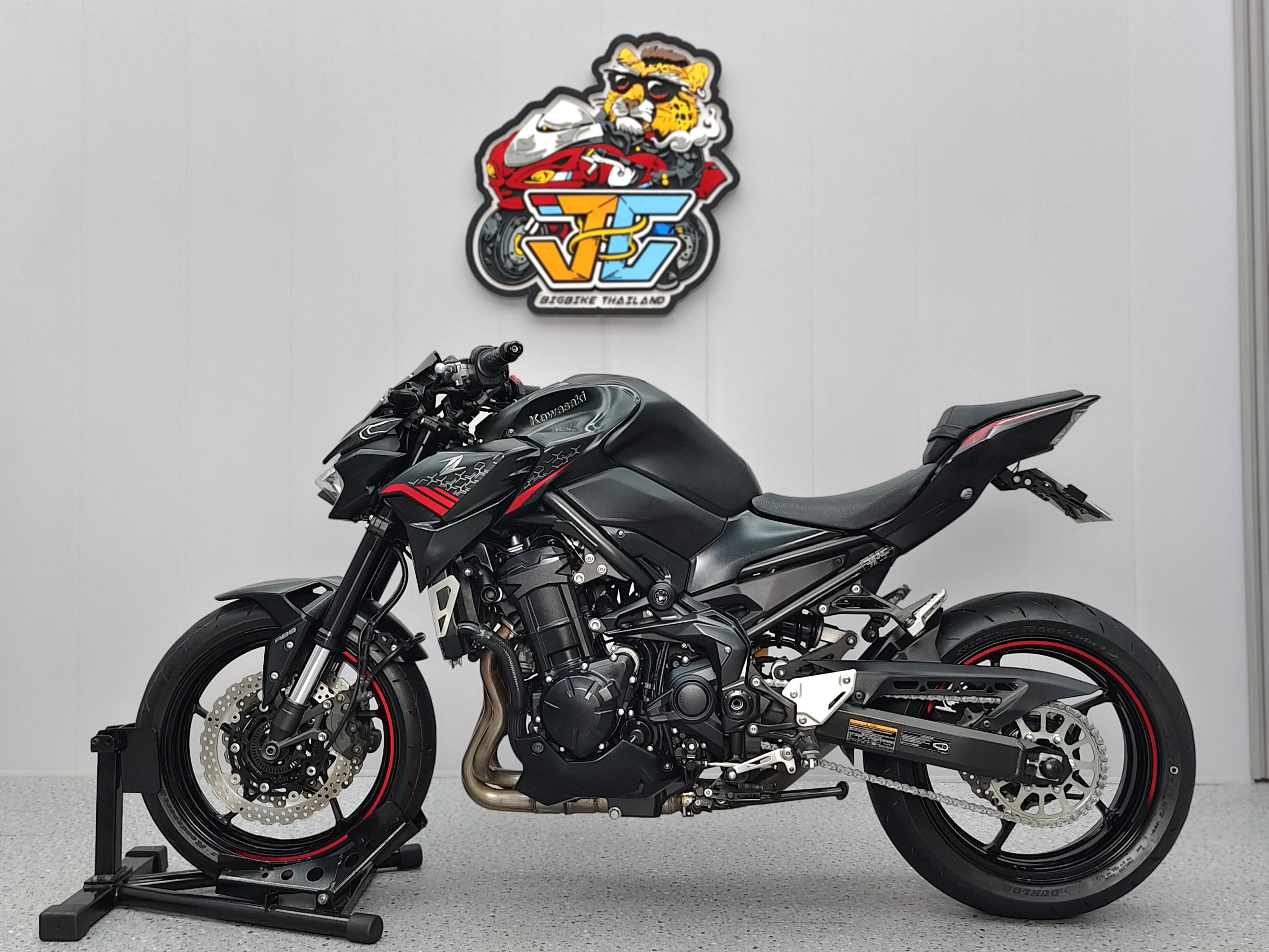 เข้าใหม่แรดดำดุ‼️KAWASAKI Z900โฉมLED จดปี 21โมเดล20 จัดทรงพร้อมซิ่ง 🦏💨