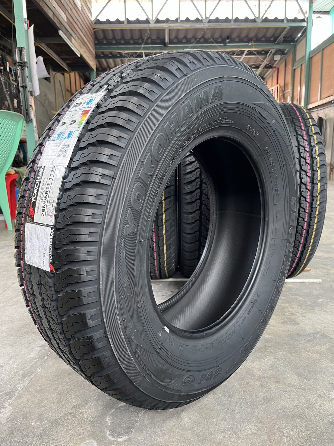 ✨ยางใหม่✨265-65-17 Yokohama♨️ปลายปี 24♨️🚘เหมาะสำหรับ รถกระบะตัวสูง และ SUV ทุกรุ่น