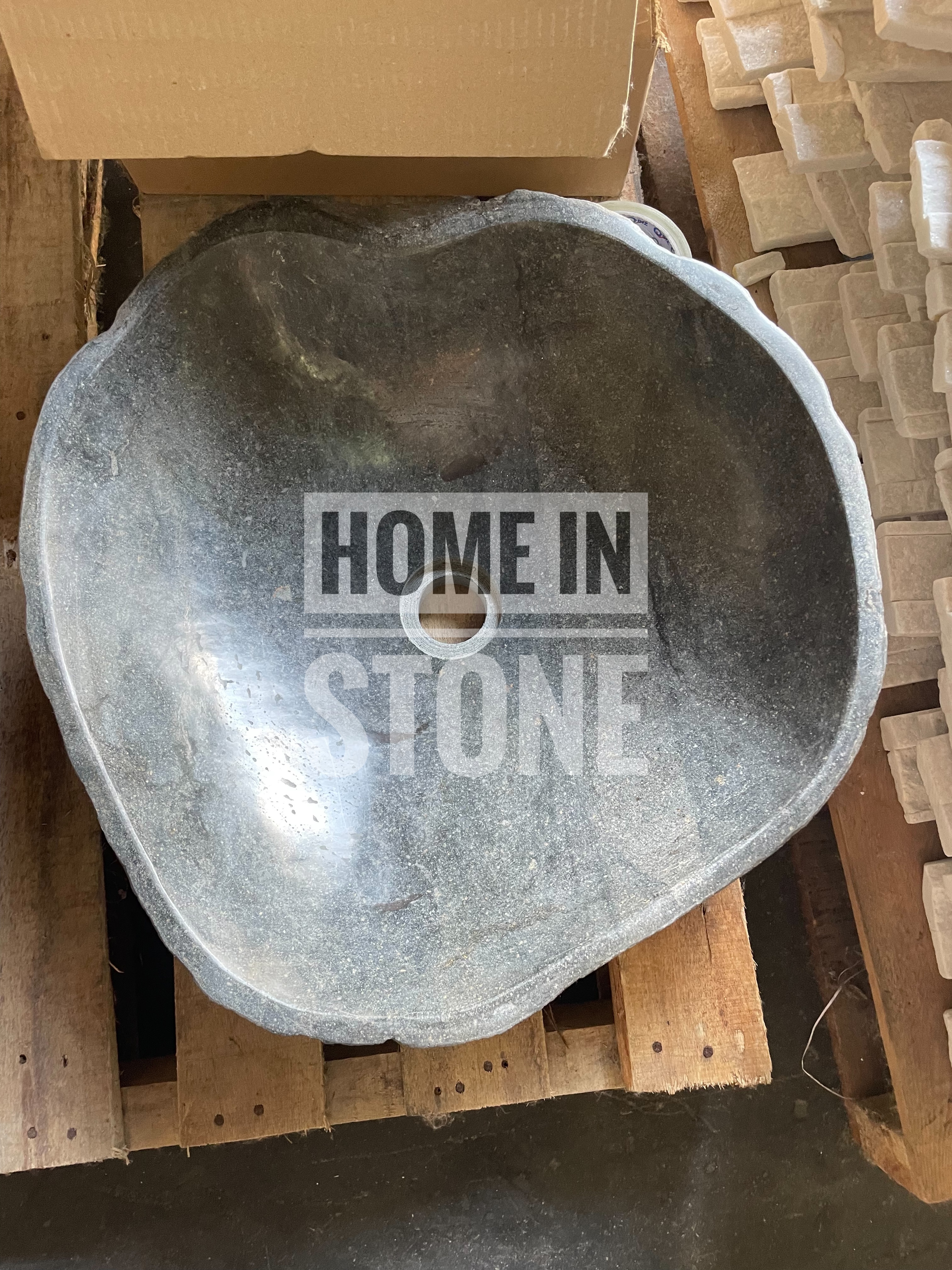 อ่างล้างหน้าหินธรรมชาติ ทรงสวยเลือกได้ พร้อมส่งค่ะ