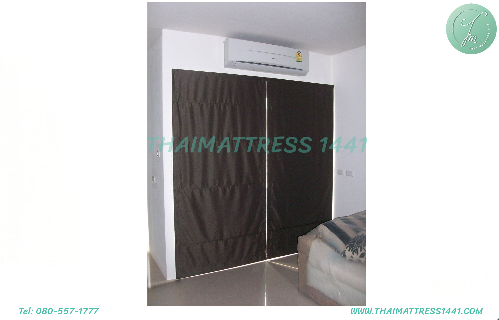 ผ้าม่านพับกันแสงแดด & UV : Roman Blind