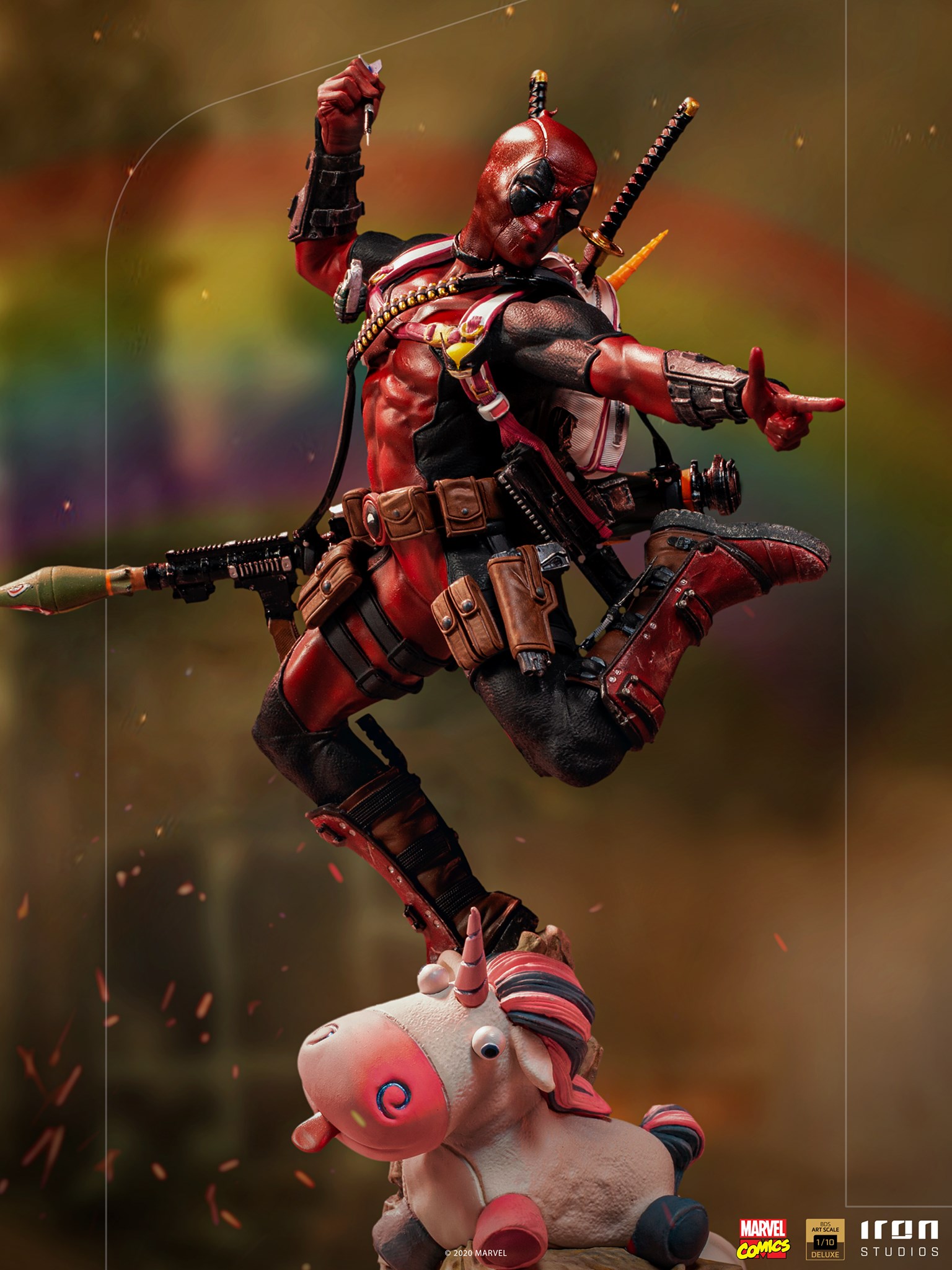 Iron Studios Deluxe BDS Art Scale 1/10 Marvel Comics - Deadpool