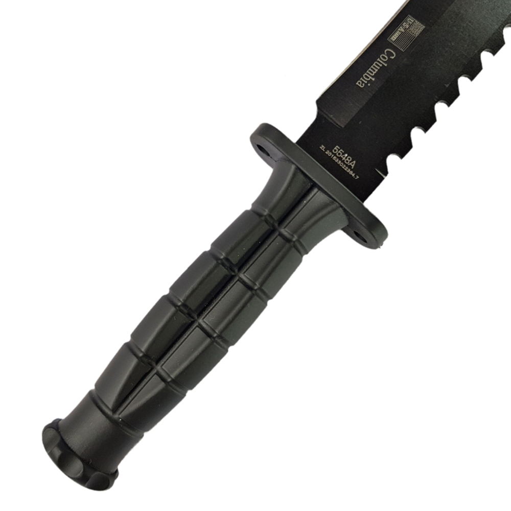 มีดพก มีดใบตาย Columbia 5548A ขนาด 12 นิ้ว (30 ซม.) พร้อมปลอกมีดพลาสติก ABS สำหรับเก็บมีด