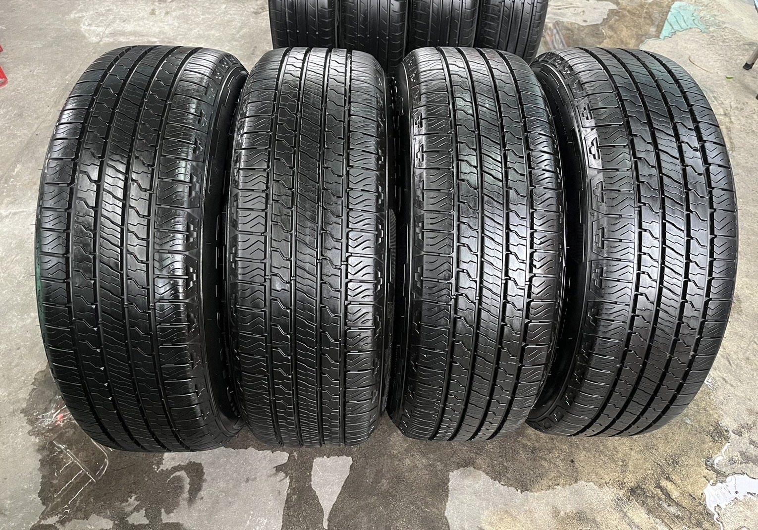 ✨ล้อแม็ก✨Mitsu Pajero ตัวท็อป ขอบ 18 ดำหน้าเงา พร้อมยาง 255-65-18 Goodyear🌟ปี 23🌟