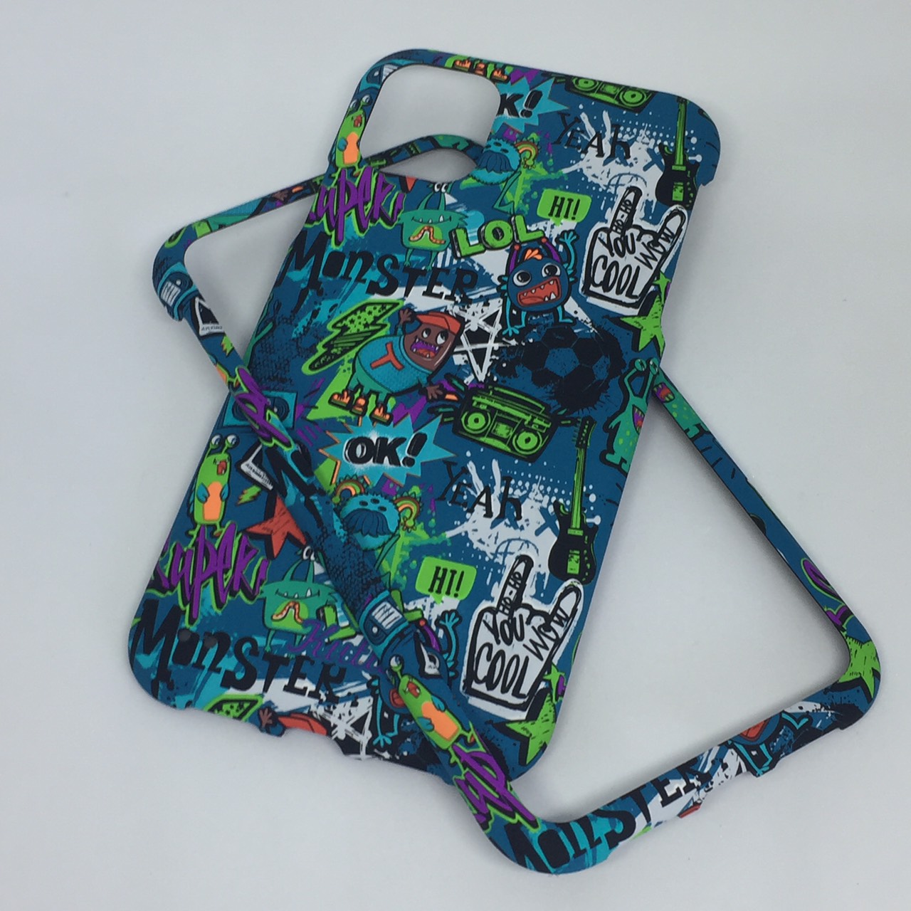 เคสคูทิสKutisไอโฟน11G(ลายMonster)มาใหม่ เคสประกบหน้า-หลัง เคสเรืองแสง เคสลายวินเทจ ร้านSuperhero KLongthom