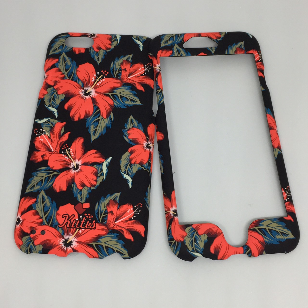 เคสคูทิส (Kutis) ไอโฟน6,6S (ลายดอกชบา)มาใหม่