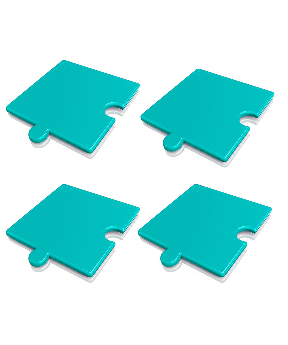 ใหม่ทูโทน ฟ้า-ขาว แผ่นรองกันมด AntPad จำนวน 4 แผ่น (สองสีใน 1 แผ่น)