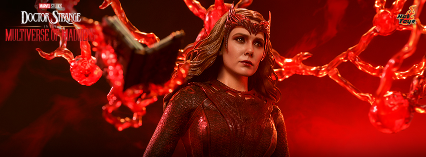Hot Toys MMS653 1/6 Doctor Strange in the Multiverse of Madness - The Scarlet Witch (Deluxe Version)