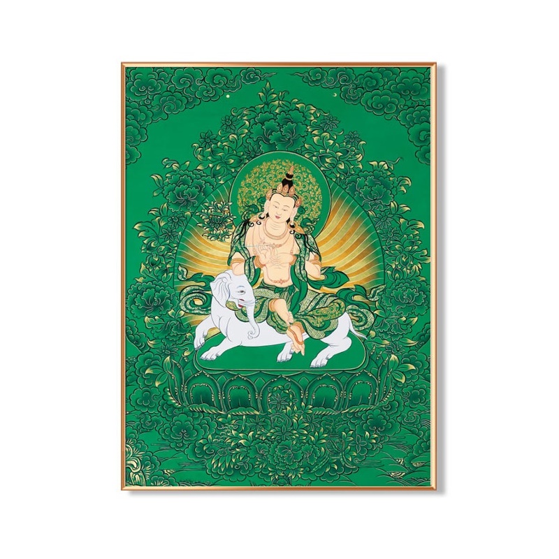 #ภาพวาดทังก้า(Thangka)ภาพวาดทิเบต ทังก้า มันดาลา พุทธศิลป์ชั้นสูง