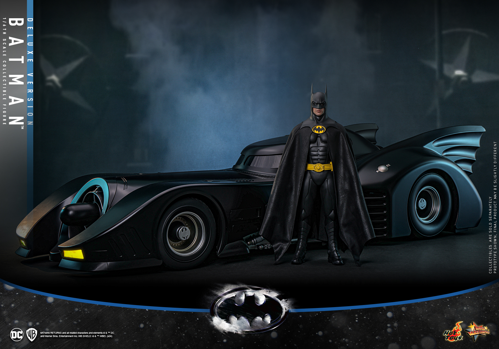 20/10/2567 Hot Toys MMS770 Batman Returns - Batman (Deluxe Version)