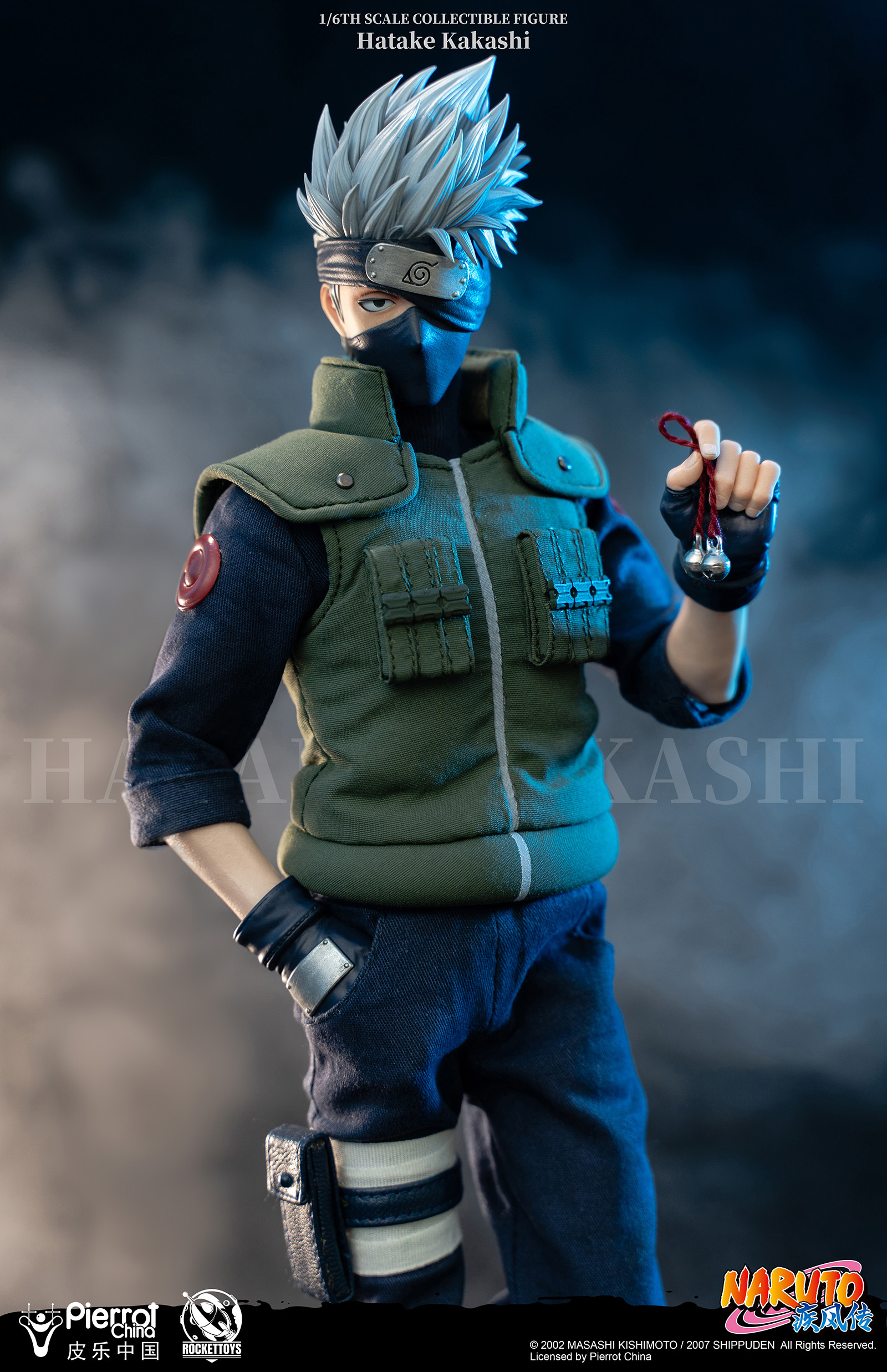 ROCKETTOYS ROC-004 1/6 NARUTO - HATAKE KAKASHI