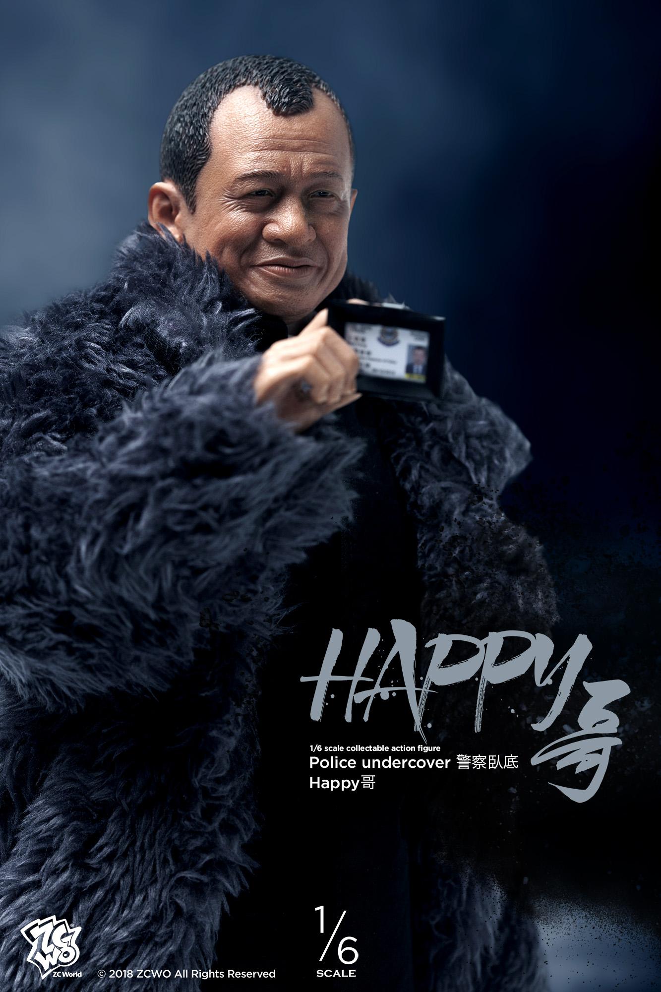 ZCWO ZC293 Police Undercover - Happy