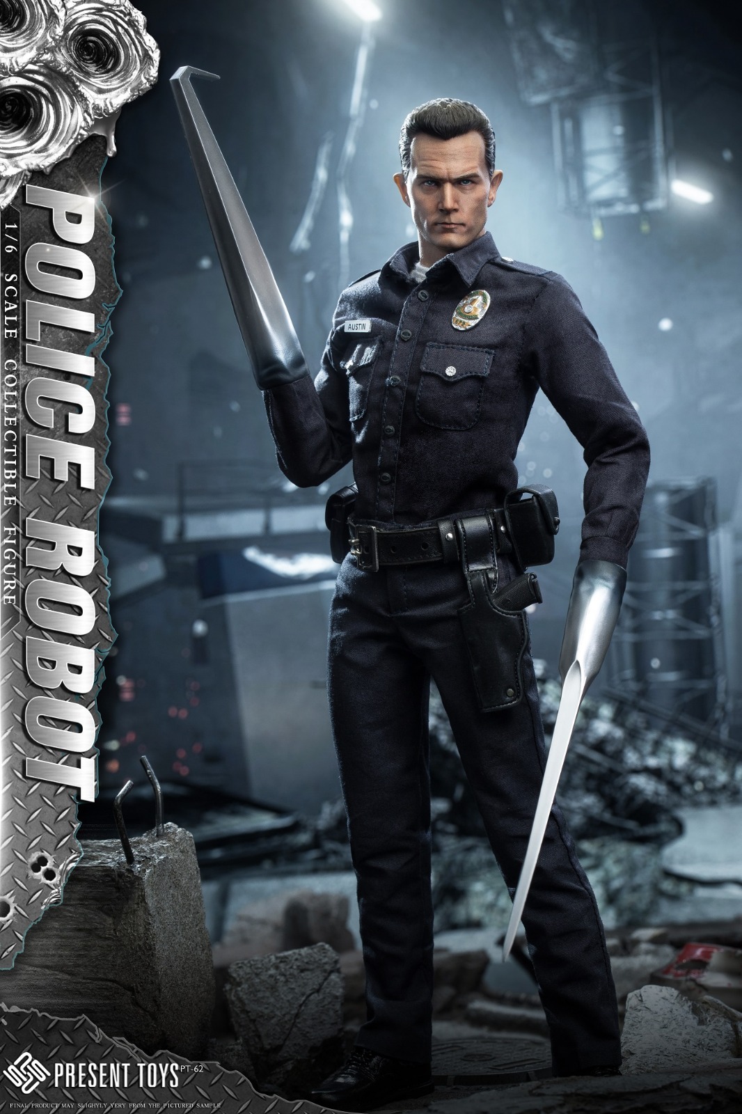 PRESENT TOYS PT-SP62 1/6 POLICE ROBOT