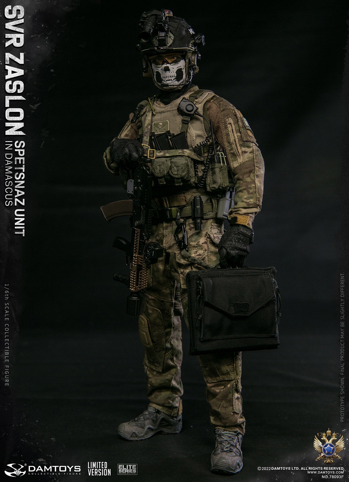 DAMTOYS 78093F 1/6 SVR ZASLON SPETSNAZ UNIT IN DAMASCUS (LIMITED VERSION)