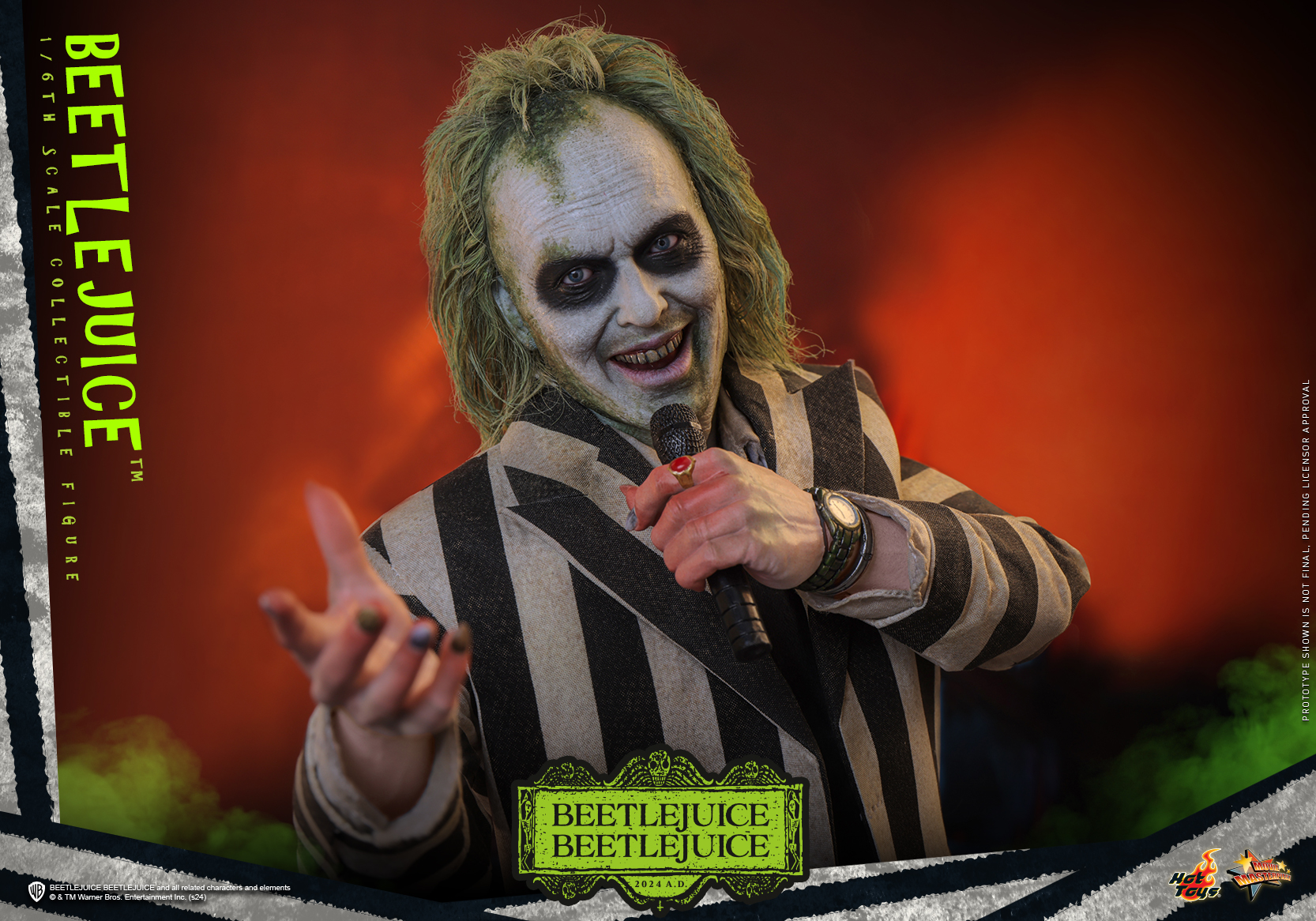 Hot Toys MMS767 Beetlejuice Beetlejuice - Beetlejuice