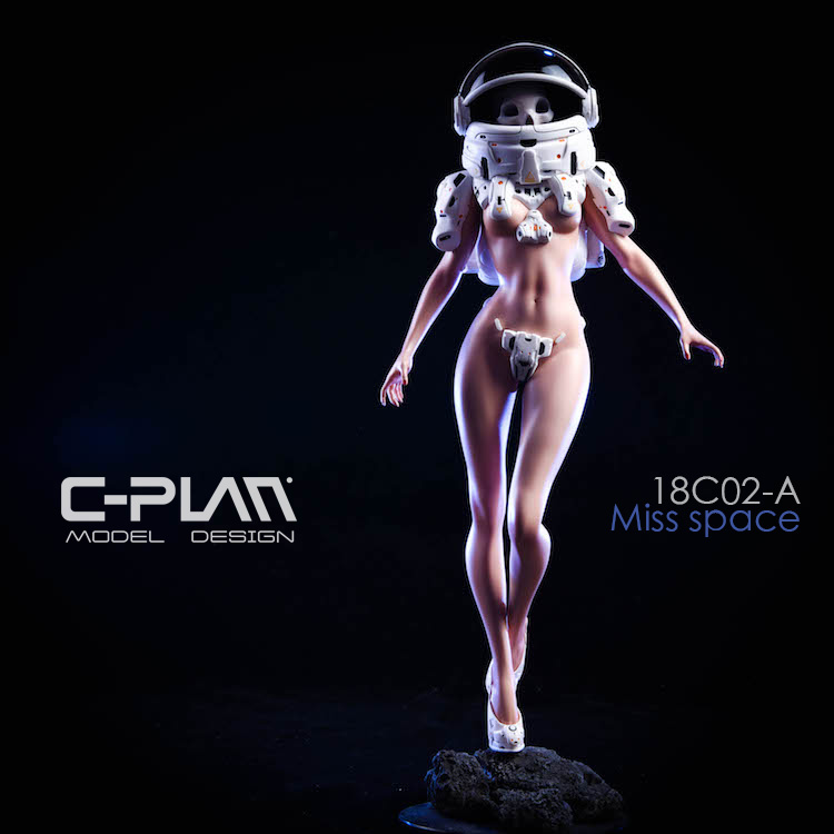 C-PLAN 18C02 Model Design 1/6 Miss Space (Statue)