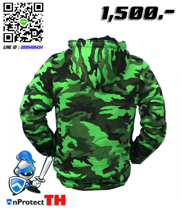 เสื้อฮู้ดการ์ดบิ๊กไบค์ HOOD45