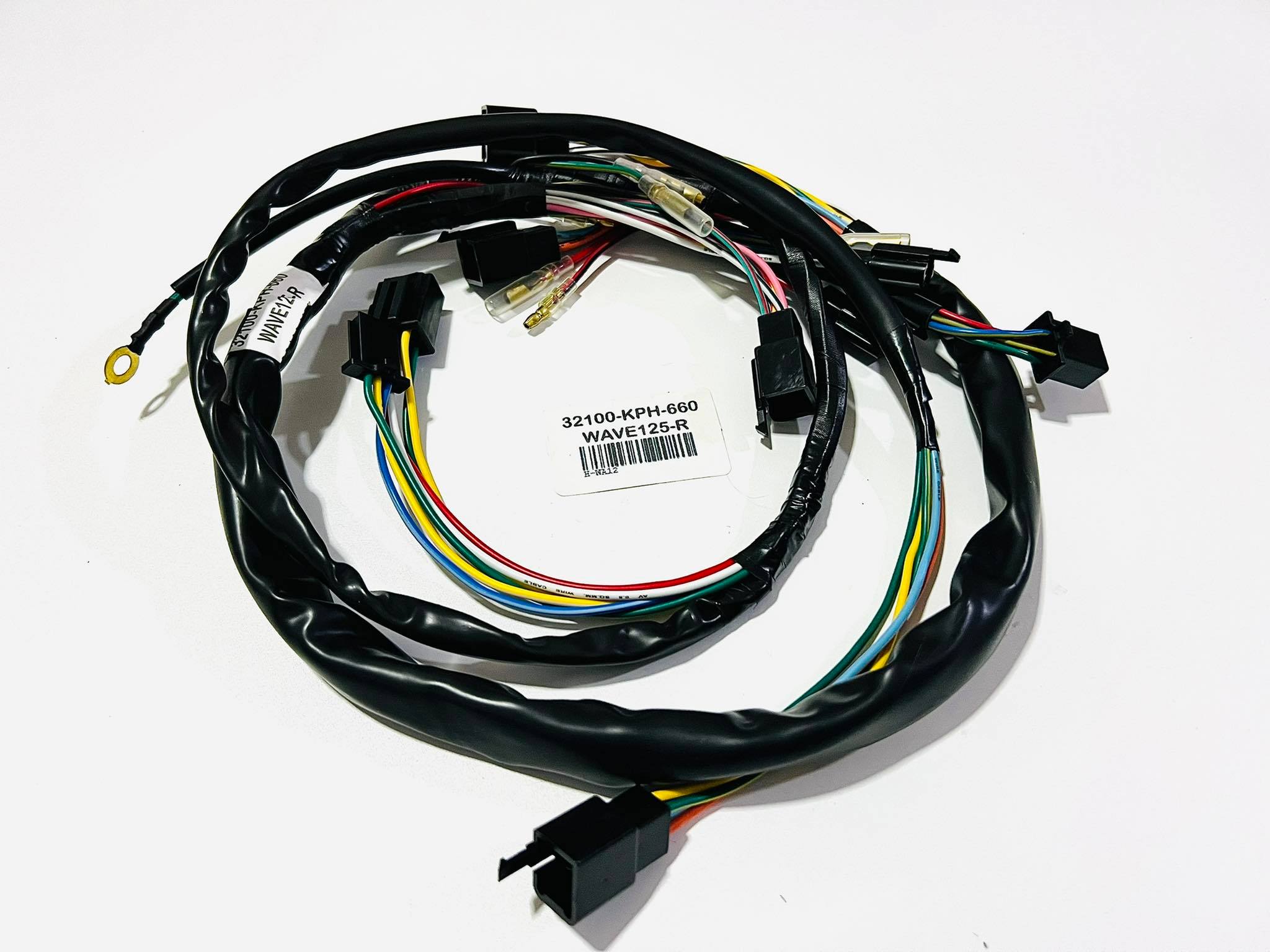 ชุดสายไฟเวฟ125r สตาร์ทเท้า นบ.