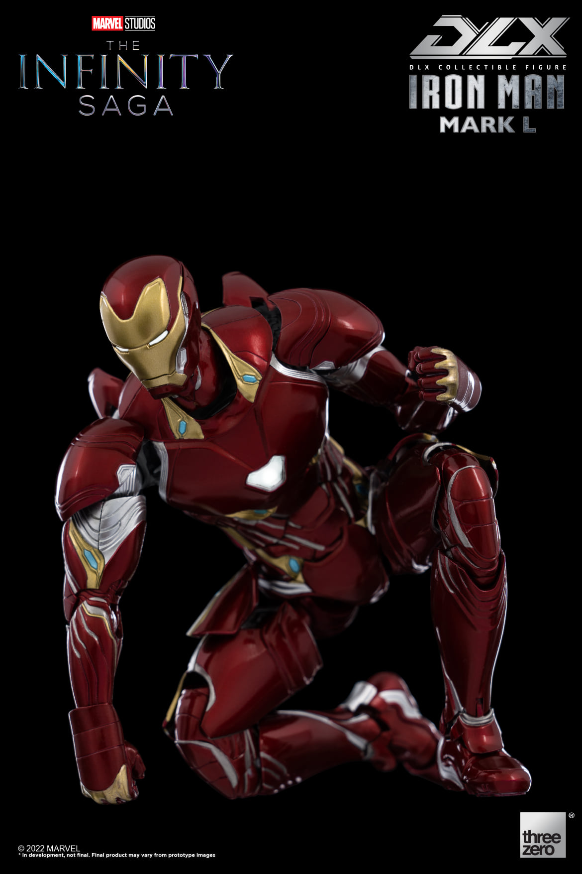threezero 3Z02490C0 DLX The Infinity Saga - Iron Man Mark L (MK.50)