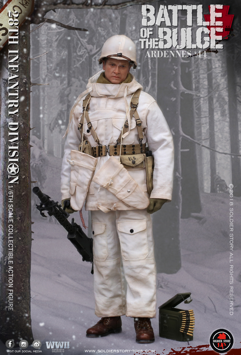 Soldier Story SS-111 WWII Series 28th Infantry Division 1/6 Battle of the Bulge - Ardennes '44