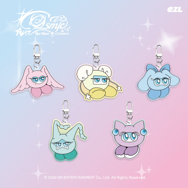 [สั่งทางไลน์เท่านั้น‼️]Red Velvet - Cosmic EZL MOBILITY Transportation Card (Keyring Ver.)