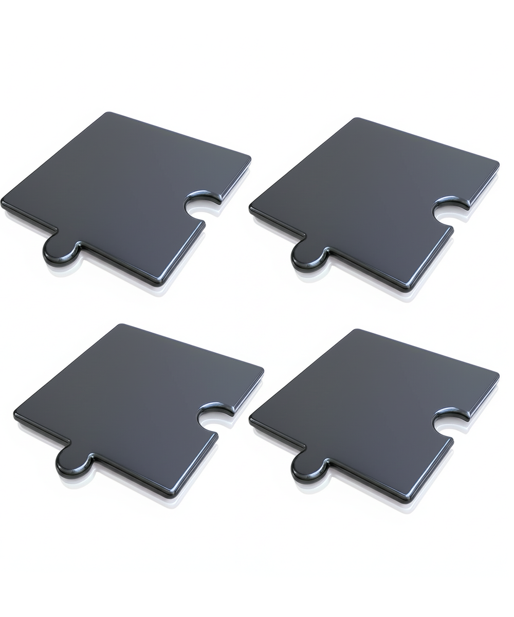 ใหม่ทูโทน ดำ-ขาว แผ่นรองกันมด AntPad จำนวน 4 แผ่น (สองสีใน 1 แผ่น)