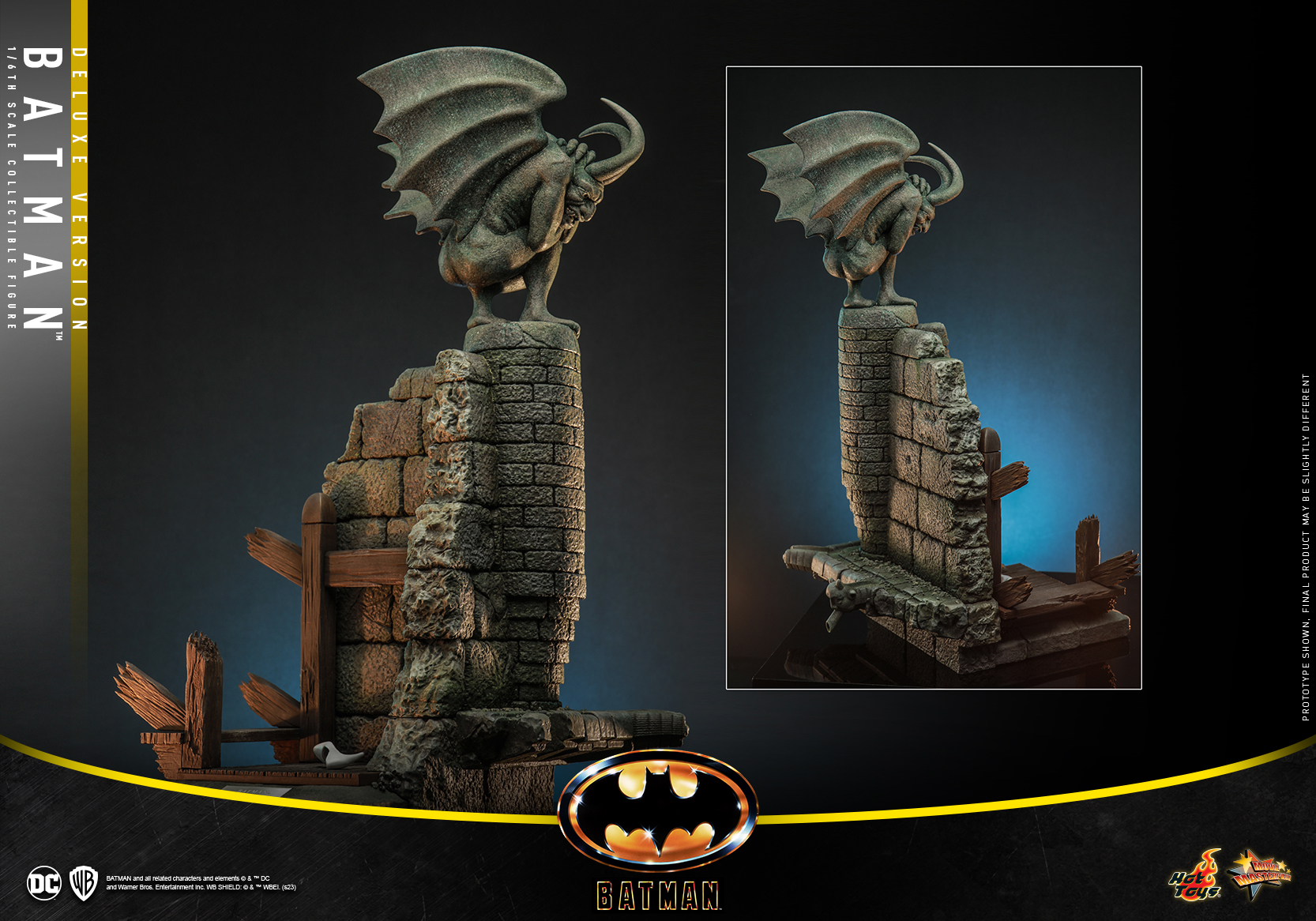 Hot Toys MMS693 1/6 Batman (1989) - Batman (Deluxe Version)