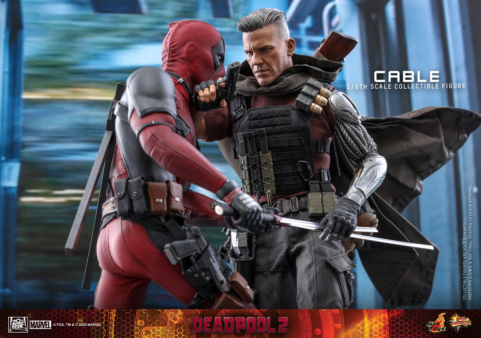 Hot Toys MMS583 1/6 Deadpool 2 - Cable (Special Edition Bonus)