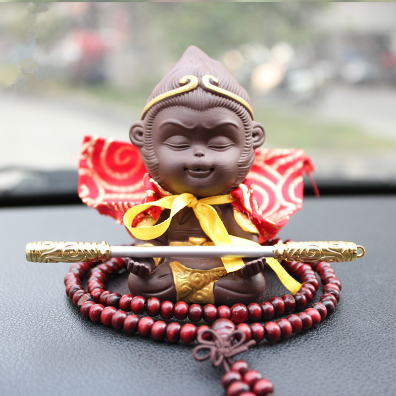 ตุ๊กตาดินเผาเห้งเจีย Monkey King เสริมมงคล,ตบแต่งห้อง