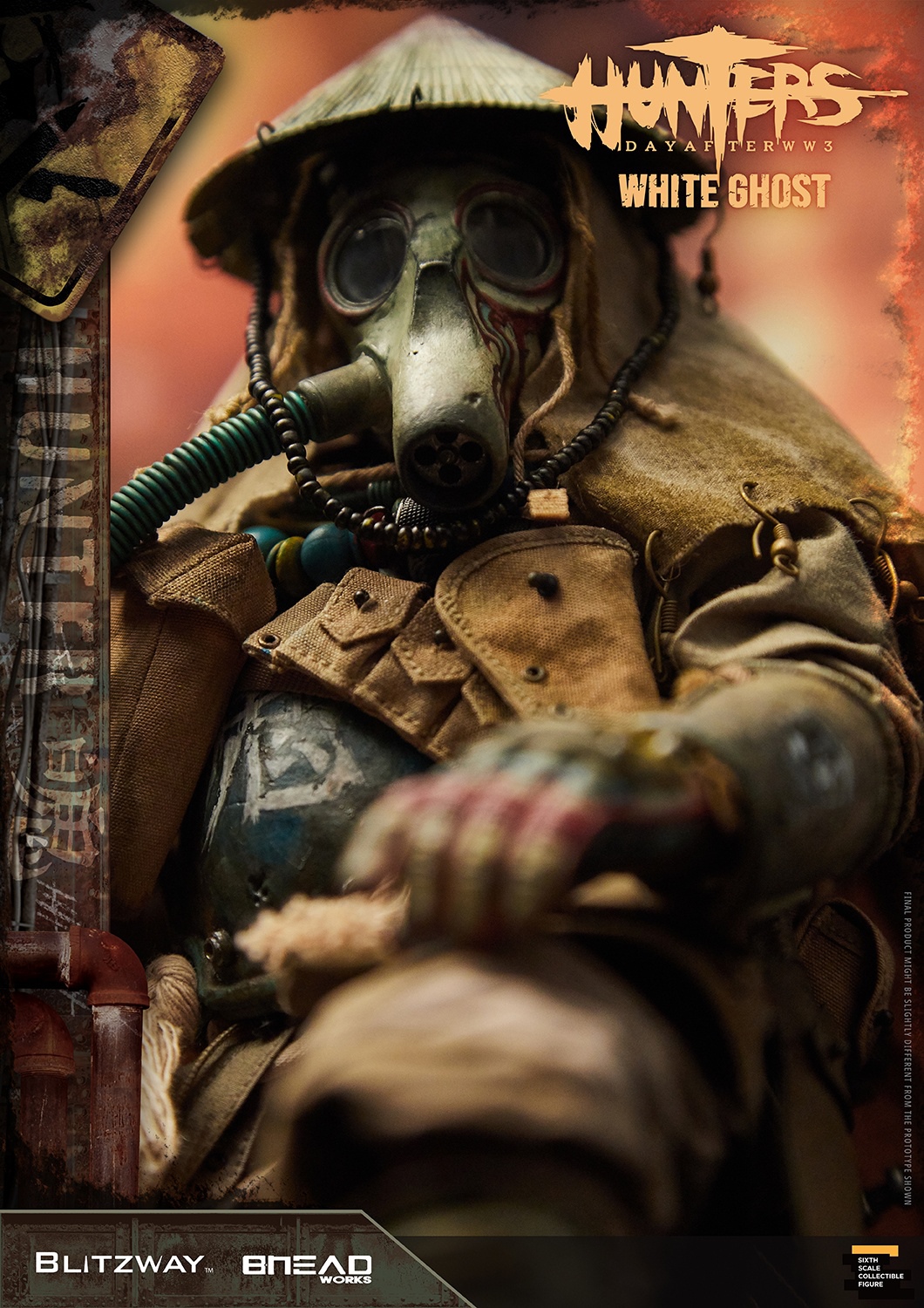 BLITZWAY BW-UMS11801 1/6 Hunters: Day After WW3 - White Ghost