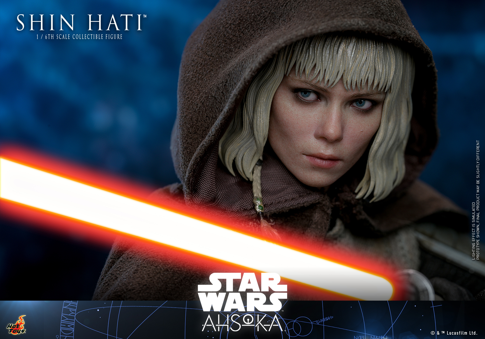 Hot Toys TMS124 1/6 Star Wars: Ahsoka™ - Shin Hati™