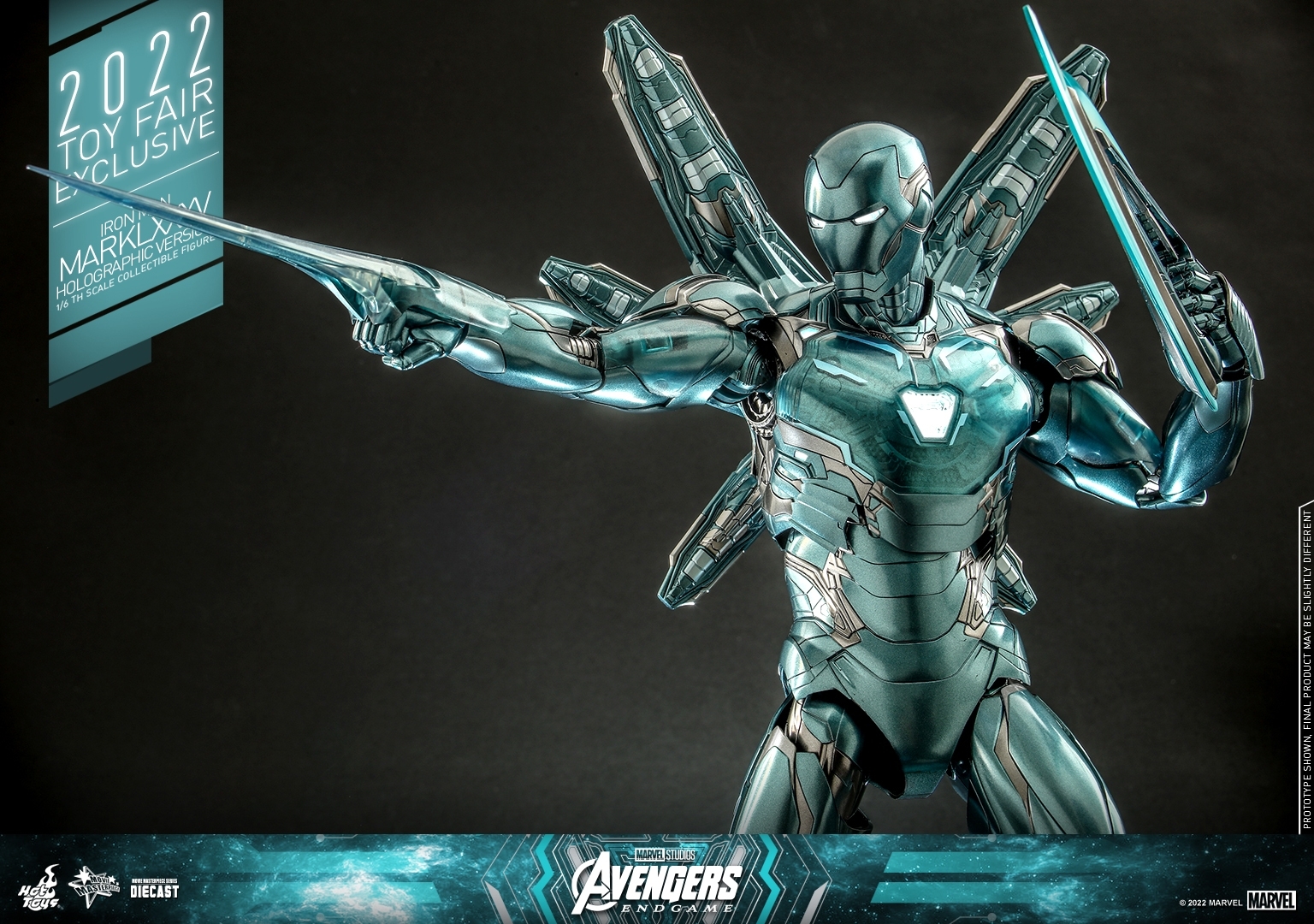 Hot Toys MMS646D45 1/6 Avengers: Endgame - Iron Man Mark LXXXV (Holographic Version) [Toy Fair exclusive]