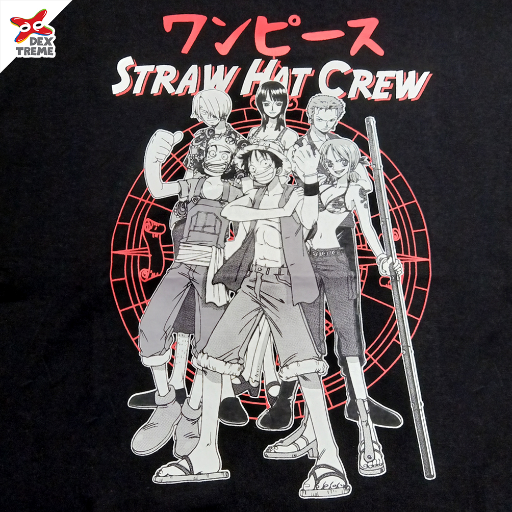 เสื้อวันพีซ One Piece Straw hat crew