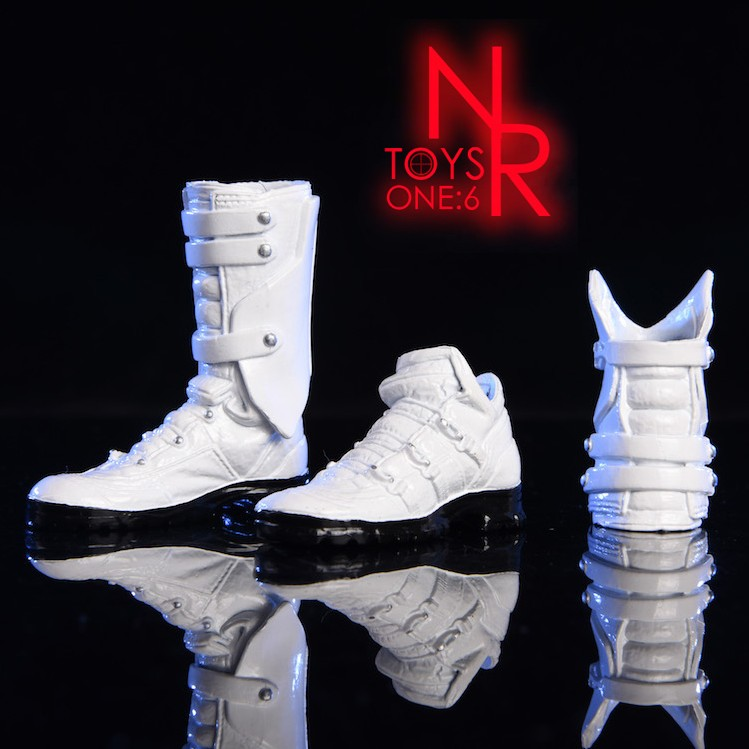 NRtoys NR05 Male military sci-fi combat hiking boots dual purpose