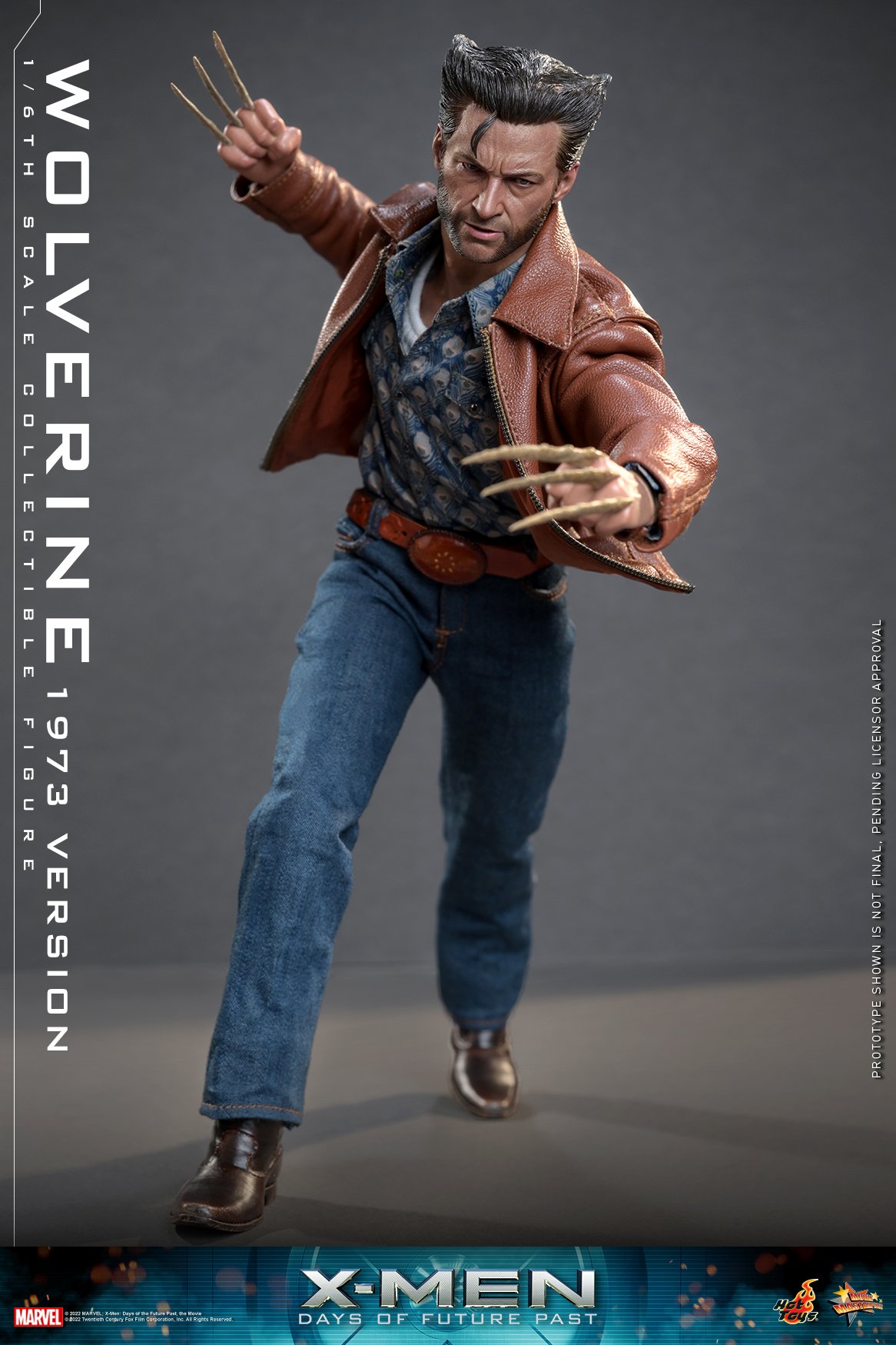 Hot Toys MMS659B 1/6 X-Men: Days of Future Past - Wolverine 1973 Version [Special Edition Bonus]