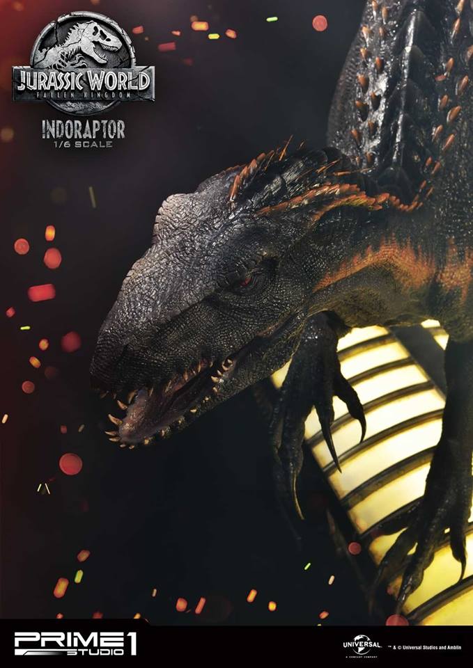 Prime 1 Studio LMCJW2-03: INDORAPTOR (JURASSIC WORLD: FALLEN KINGDOM)