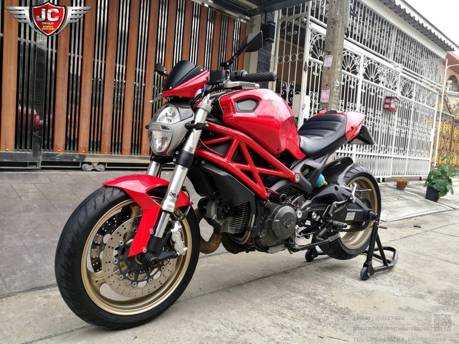 DUCATI Monster795(abs)---จดทะเบียน2013 รถบ้านแท้ๆแต่งเต็ม